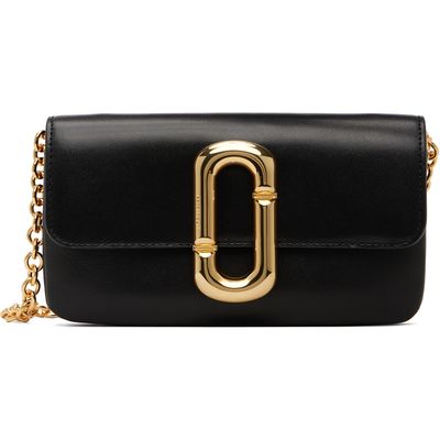 Marc Jacobs Marc Jacobs Black Scene Wallet On Chain Bag