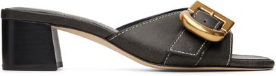 Marc Jacobs Marc Jacobs Black 'The Doll' Heeled Sandals