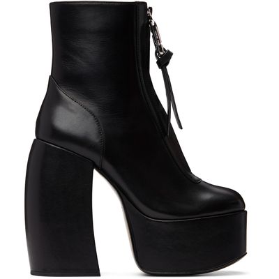Marc Jacobs Marc Jacobs Black 'The Gigi' Ankle Boots