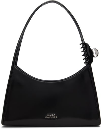 Marc Jacobs Marc Jacobs Black 'The Glam Claw Clip' Shoulder Bag
