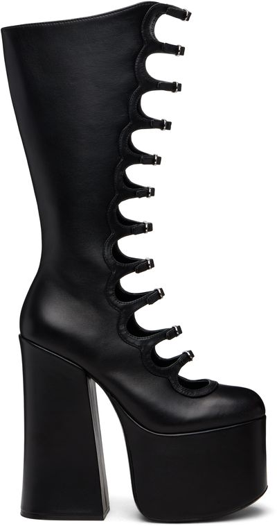 Marc Jacobs Marc Jacobs Black 'The Kiki Knee-High' Boots