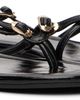 Marc Jacobs Marc Jacobs Black 'The Leather Kiki' Sandals - 4