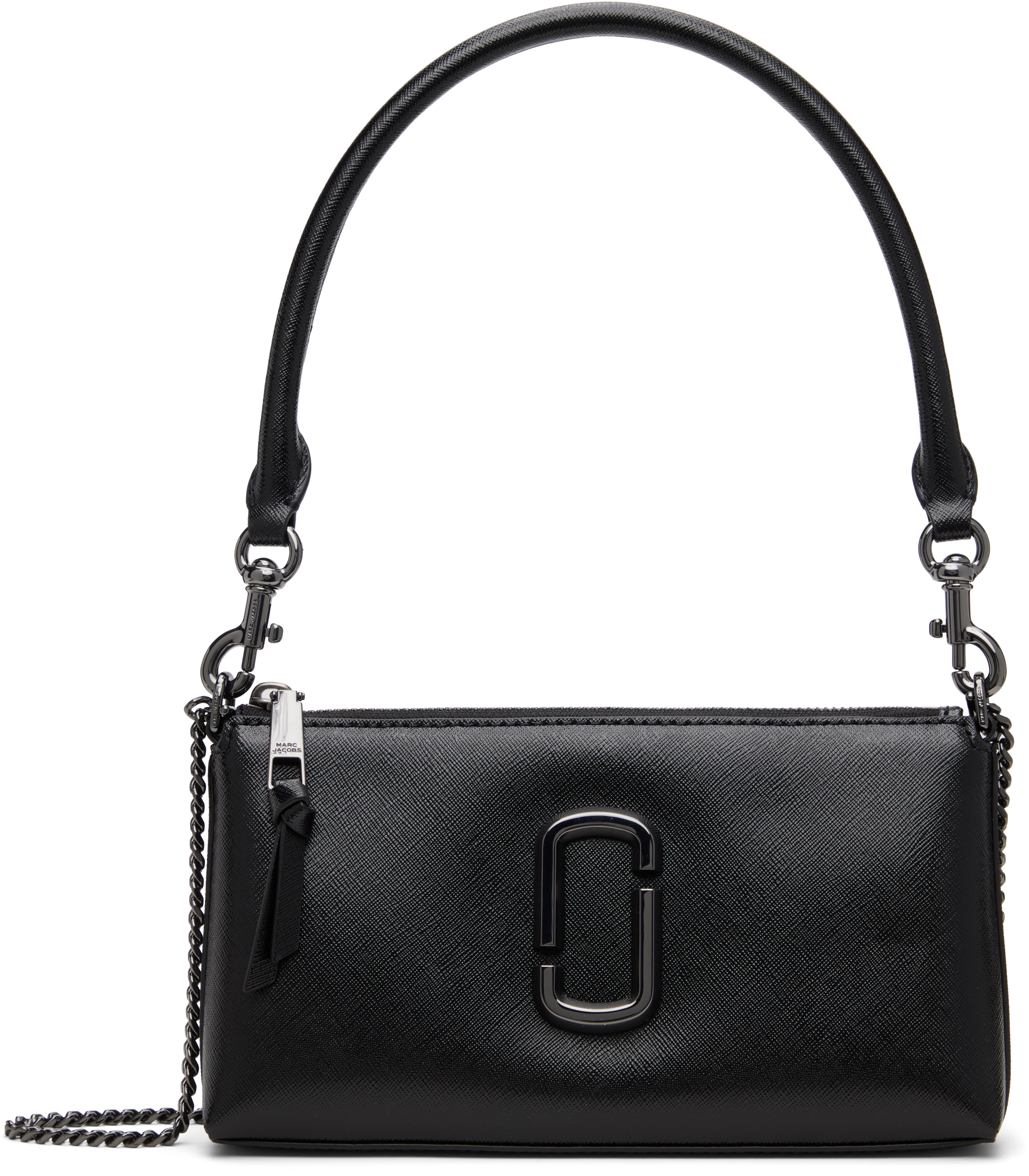 【MARC JACOBS】ザ スナップショット DTM - BLACK Marc Jacobs - Black 'The Snapshot DTM' Convertible Shoulder Bag