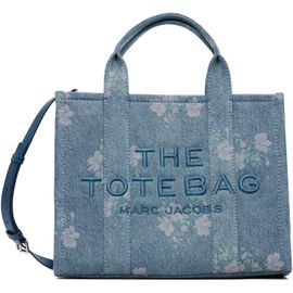Marc Jacobs Marc Jacobs Blue Antique Floral Denim Medium Tote
