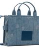 Marc Jacobs Marc Jacobs Blue Antique Floral Denim Medium Tote - 3