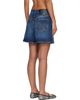 Marc Jacobs Marc Jacobs Blue Grommet Denim Shorts - 3