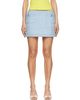 Marc Jacobs Marc Jacobs Blue 'Pop J Marc' Tweed Miniskirt - 1