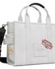 Marc Jacobs Marc Jacobs Blue 'The Camp Patchwork' Denim Medium Tote - 3