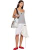 Marc Jacobs Marc Jacobs Blue 'The Camp Patchwork' Denim Medium Tote - 4