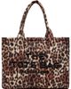 Marc Jacobs Marc Jacobs Brown & Beige 'The Large' Tote - 1