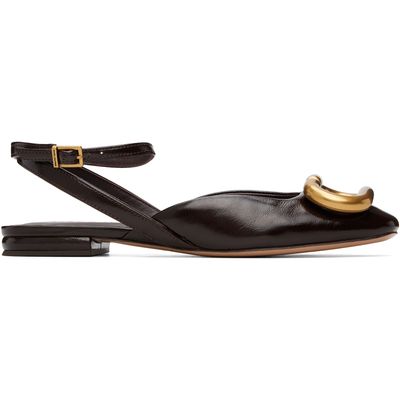 Marc Jacobs Marc Jacobs Brown 'The Pop J Marc' Flats