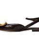 Marc Jacobs Marc Jacobs Brown 'The Pop J Marc' Flats - 3