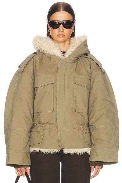 Marc Jacobs Marc Jacobs Cropped Cargo Parka