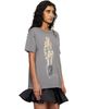 Marc Jacobs Marc Jacobs Gray 'Look 22' Oversized T-shirt - 2
