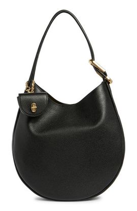 Marc Jacobs Marc Jacobs Large The Crescent Leather Shoulder Bag