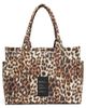 Marc Jacobs Marc Jacobs Large The Tote Bag Leopard Puffy Tote - 3