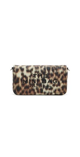 Marc Jacobs Marc Jacobs Leather Mini Bag In Leopard Brown Multi One