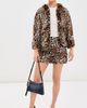 Marc Jacobs Marc Jacobs Leopard Faux Fur Skirt Brown Multi - 5
