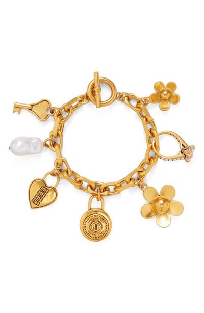 Marc Jacobs Marc Jacobs Love Letter Charm Bracelet