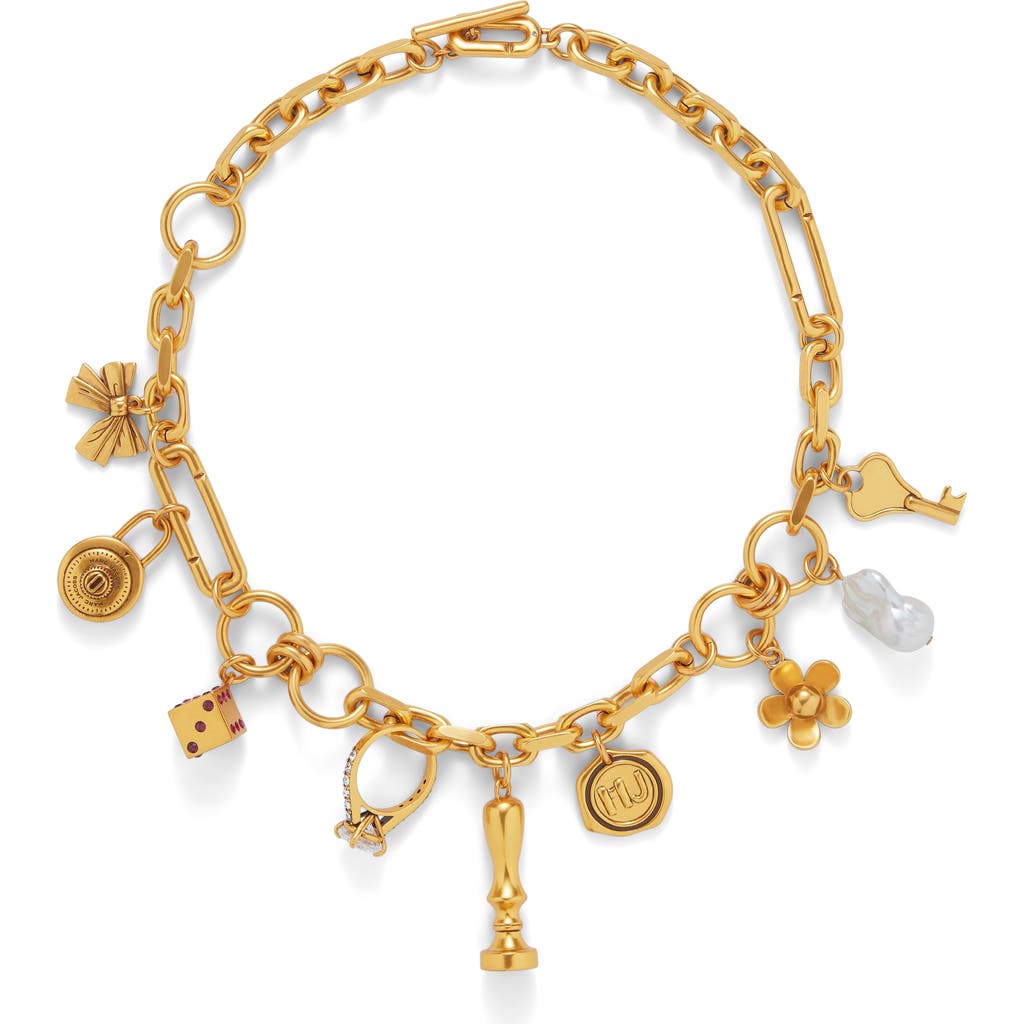 Marc Jacobs Marc Jacobs Love Letter Statement Necklace