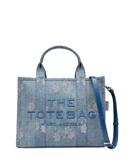 Marc Jacobs Marc Jacobs Medium Antique Flower Denim Tote Bag