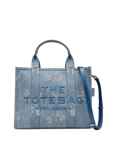 Marc Jacobs Marc Jacobs Medium Antique Flower Denim Tote Bag
