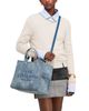 Marc Jacobs Marc Jacobs Medium Antique Flower Denim Tote Bag - 2