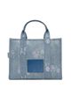 Marc Jacobs Marc Jacobs Medium Antique Flower Denim Tote Bag - 3