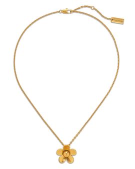 Marc Jacobs Marc Jacobs Mini Daisy Pendant Necklace, 16.1-17.2