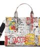 Marc Jacobs Marc Jacobs Multicolor 'The Pop Americana Canvas Medium' Tote - 1