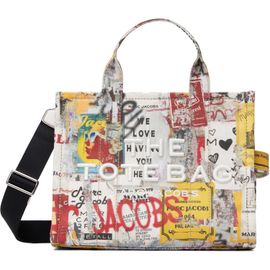 Marc Jacobs Marc Jacobs Multicolor 'The Pop Americana Canvas Medium' Tote