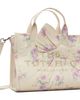 Marc Jacobs Marc Jacobs Off-White Antique Floral Canvas Oversized Bow Medium Tote - 2