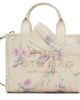 Marc Jacobs Marc Jacobs Off-White Antique Floral Canvas Oversized Bow Small Tote - 1