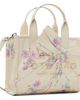 Marc Jacobs Marc Jacobs Off-White Antique Floral Canvas Oversized Bow Small Tote - 2