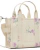 Marc Jacobs Marc Jacobs Off-White Antique Floral Canvas Oversized Bow Small Tote - 3