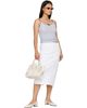 Marc Jacobs Marc Jacobs Off-White Antique Floral Canvas Oversized Bow Small Tote - 4