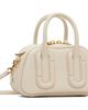 Marc Jacobs Marc Jacobs Off-White Babe Mini Top Handle Bag - 3