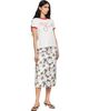 Marc Jacobs Marc Jacobs Off-White 'Marc' Logo Ringer Femme T-shirt - 4