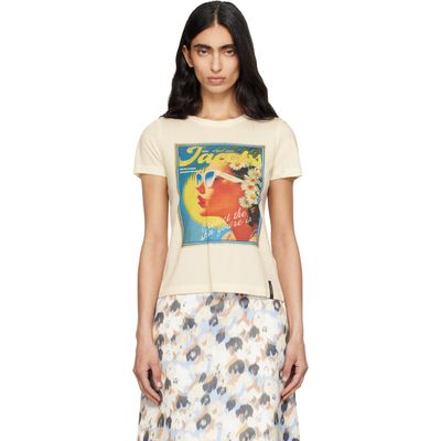 Marc Jacobs Marc Jacobs Off-White Sun Poster Femme T-shirt