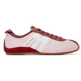 Marc Jacobs Marc Jacobs Pink 'The Brushed Satin 400 Bleecker Runner' Sneakers