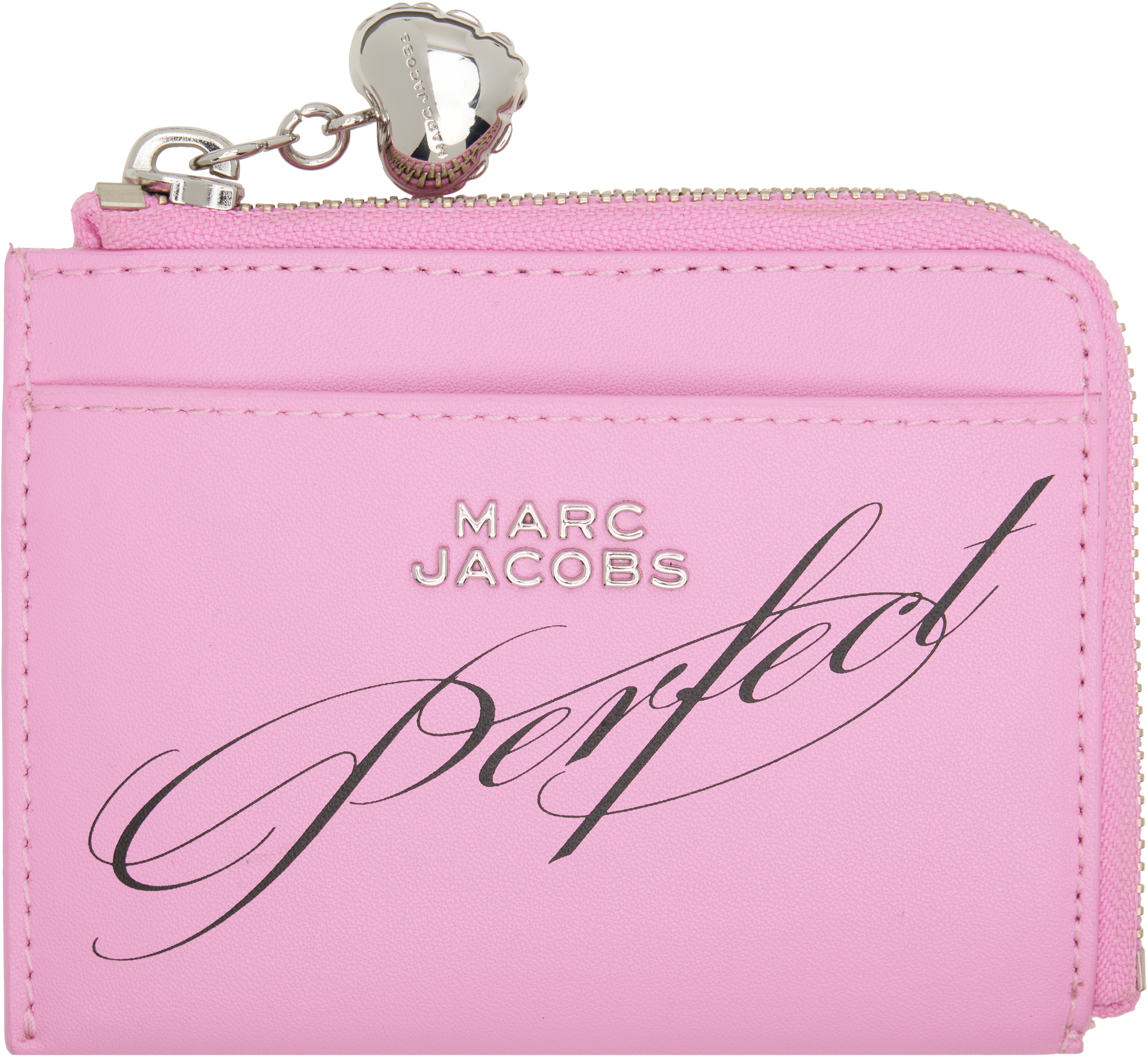 Marc Jacobs - Pink 'The Perfect Everyday' Top Zip Wallet