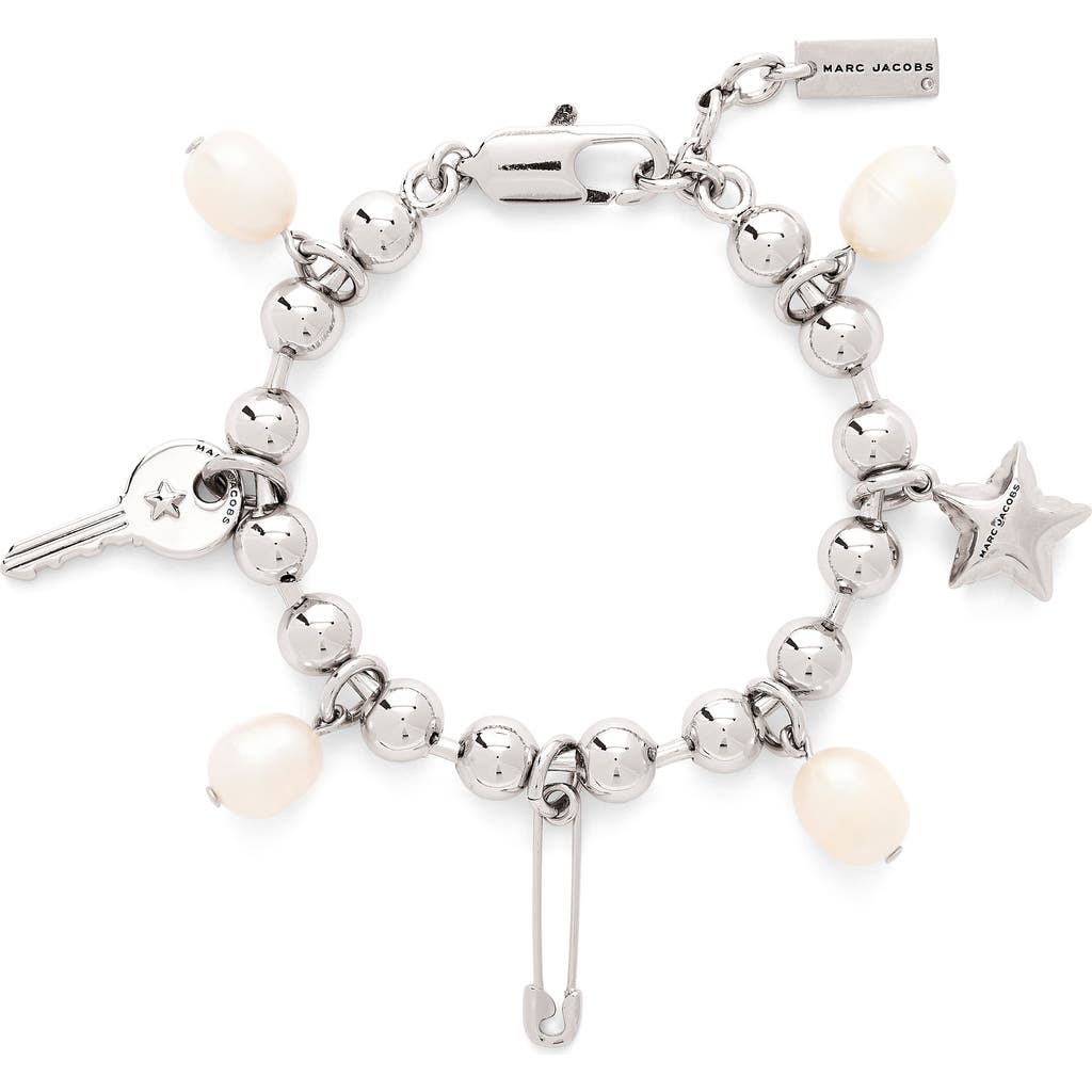 Marc Jacobs Marc Jacobs Punk Beauty Faux Pearl Charm Bracelet
