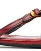 Marc Jacobs Marc Jacobs Red 'The Leather Kiki' Sandals - 1