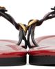 Marc Jacobs Marc Jacobs Red 'The Leather Kiki' Sandals - 2