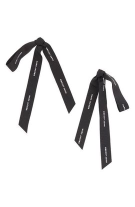 Marc Jacobs Marc Jacobs Ribbon Bow Statement Earrings