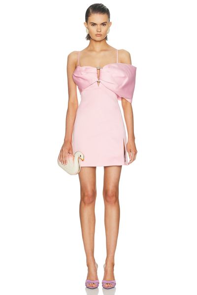 Marc Jacobs Marc Jacobs Satin Pop J Marc Bow Dress