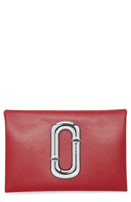 Marc Jacobs Marc Jacobs Scene Snap Leather Card Holder