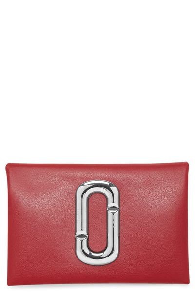 Marc Jacobs Marc Jacobs Scene Snap Leather Card Holder