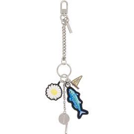 Marc Jacobs Marc Jacobs Silver Camp Whistle Cluster Bag Charm
