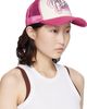 Marc Jacobs Marc Jacobs SSENSE Exclusive White & Pink 'The Miami' City Trucker Cap - 2